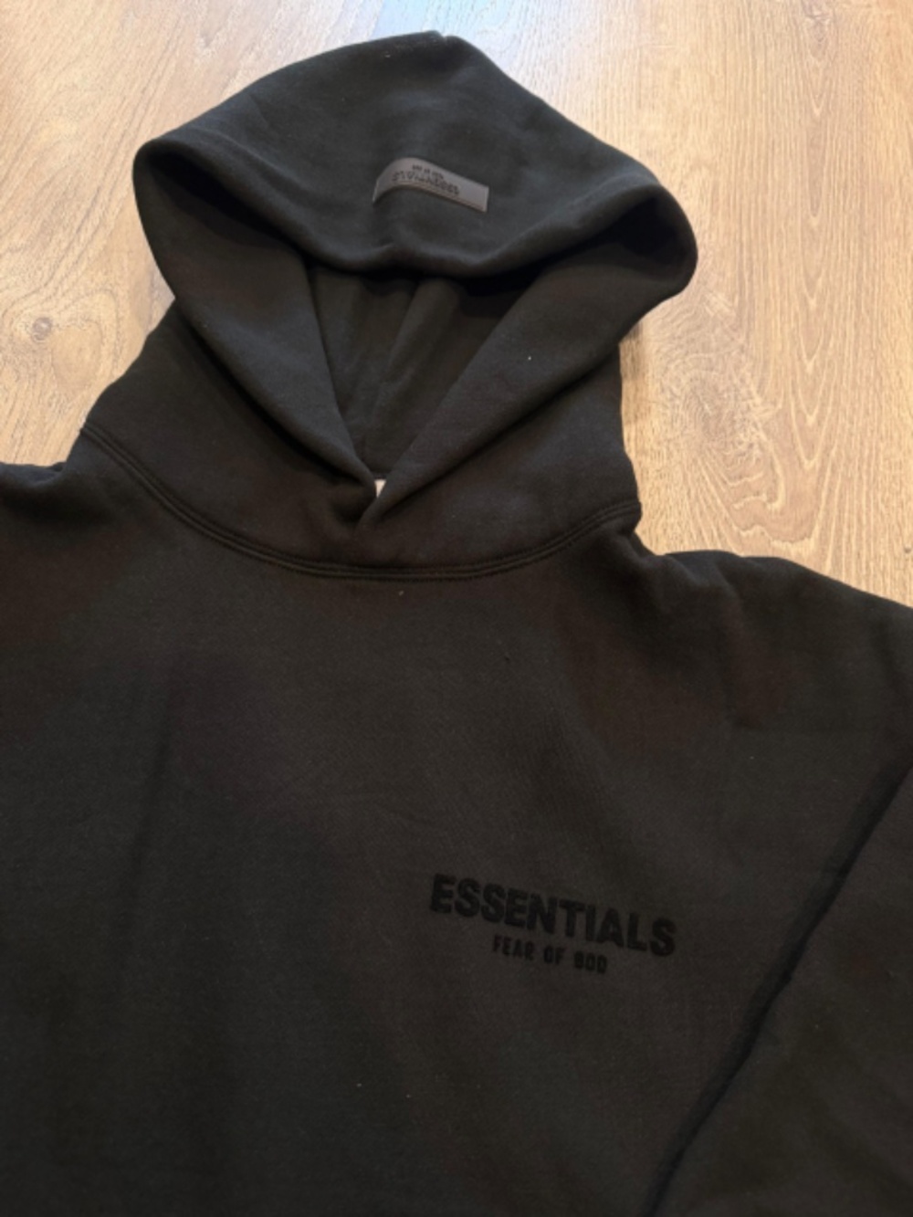 Fear of God Essentials Hoodie in Black - Picture 14 of 15